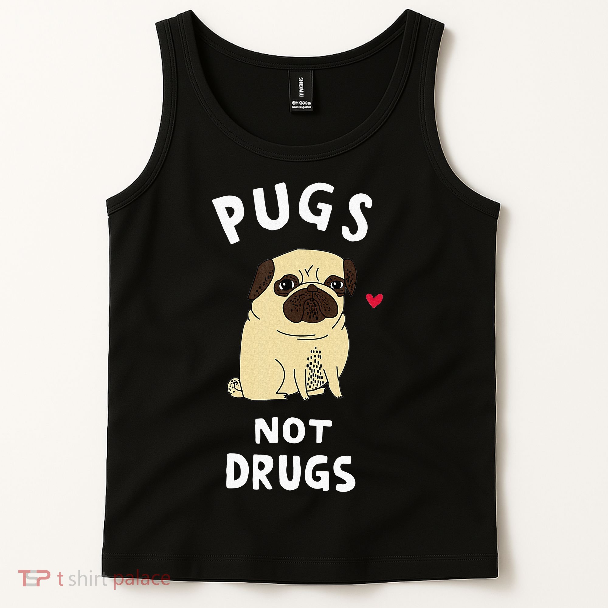 Pugs Not Drugs Tank Top