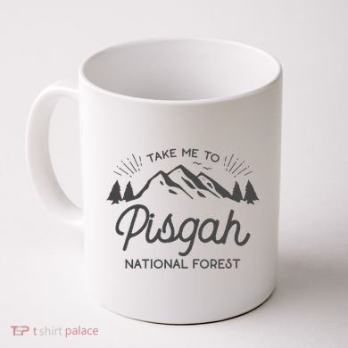 Pisgah National Forest Park North Carolina Coffee Mug