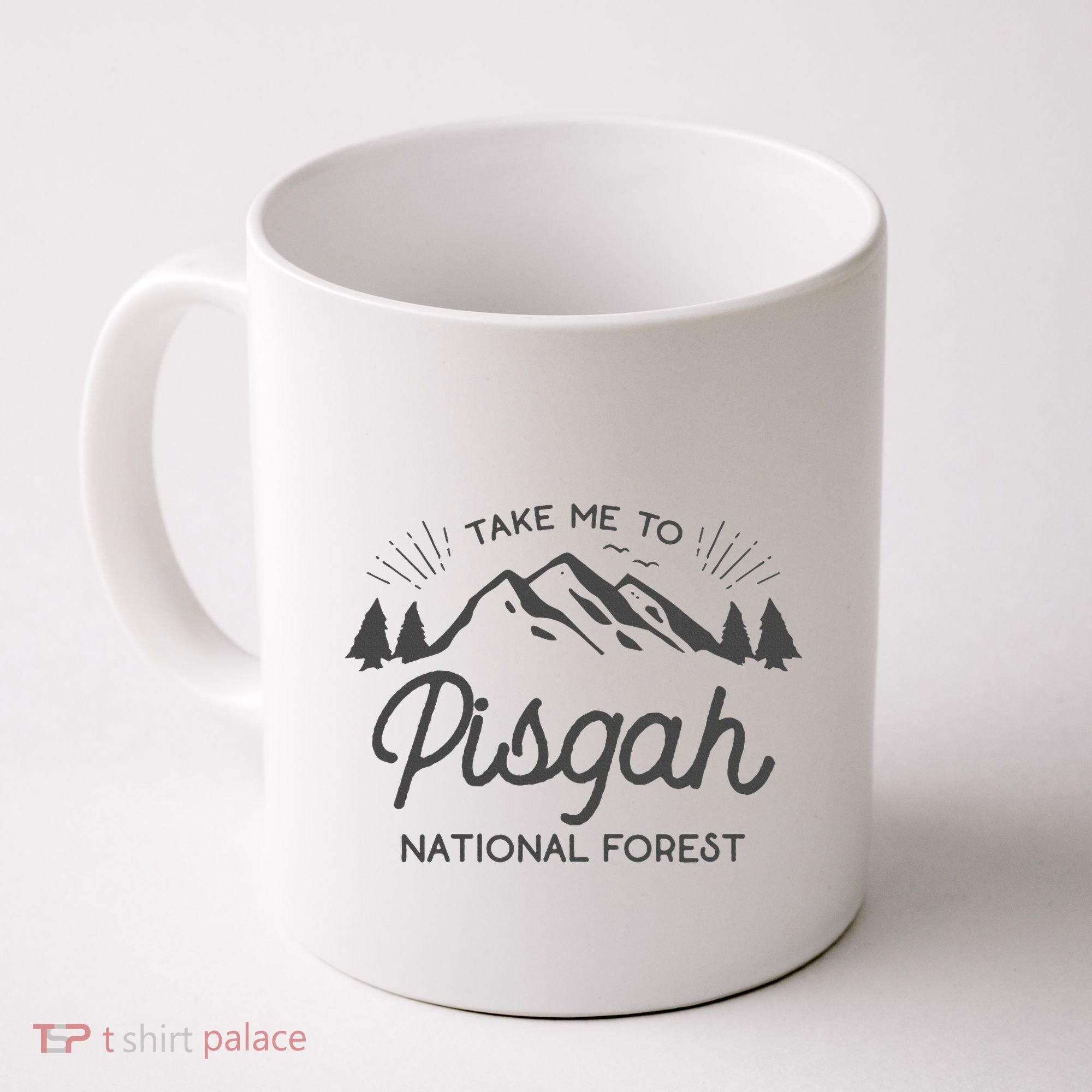 Pisgah National Forest Park North Carolina Coffee Mug