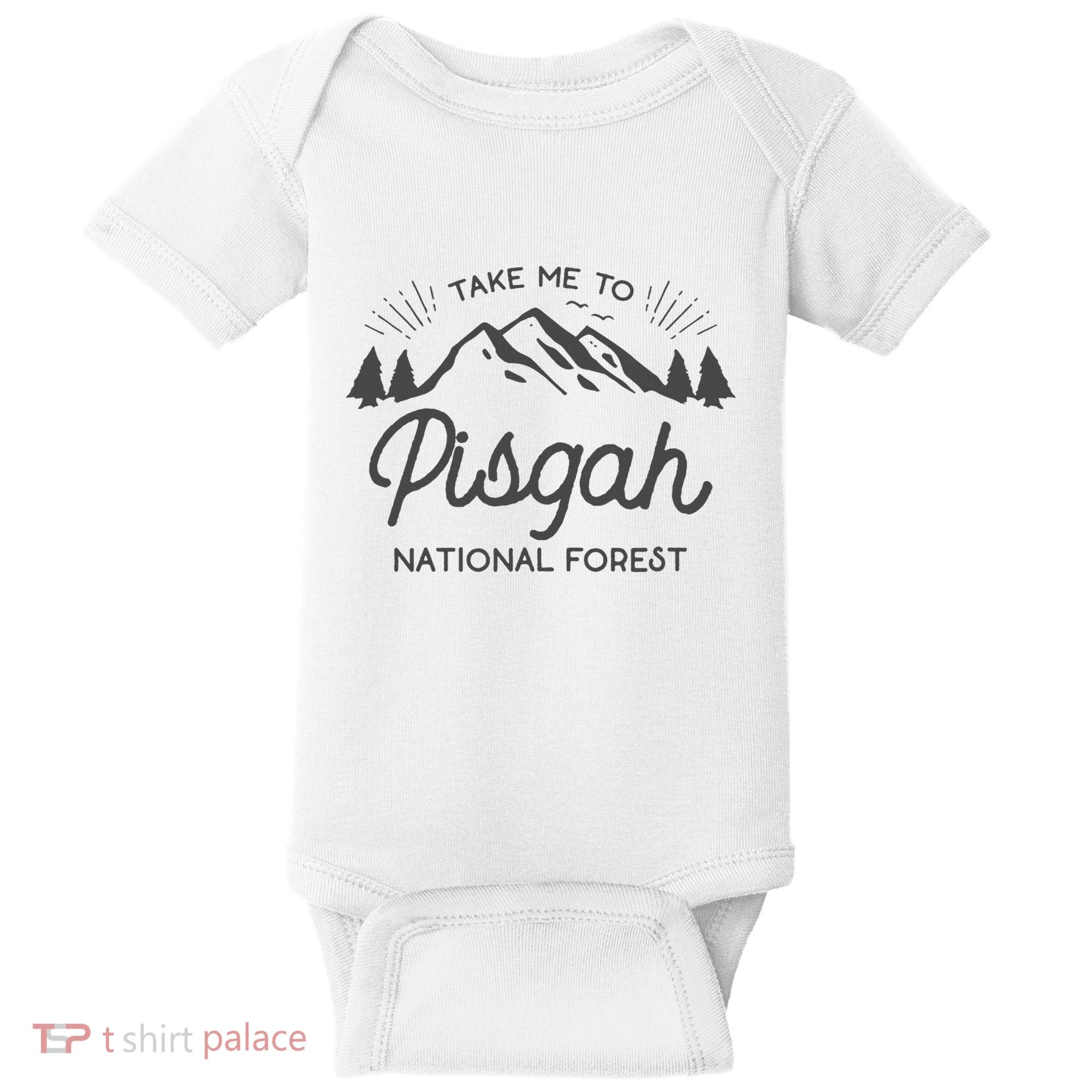Pisgah National Forest Park North Carolina Baby Bodysuit