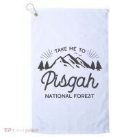 Pisgah National Forest Park North Carolina Golf Towel thumb 0