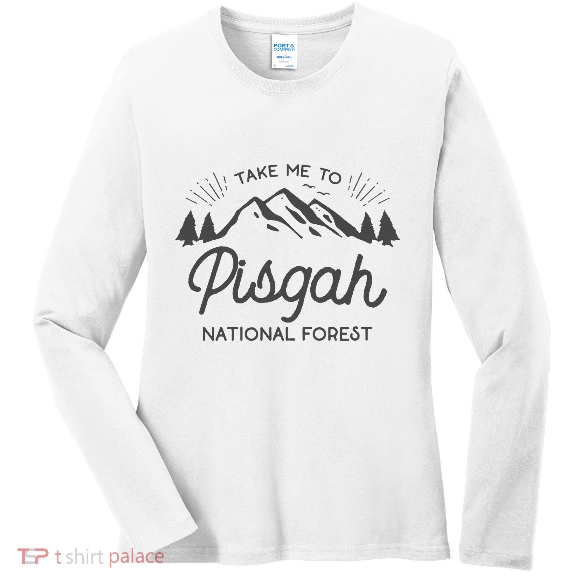 Pisgah National Forest Park North Carolina Women's Long Sleeve Shirt