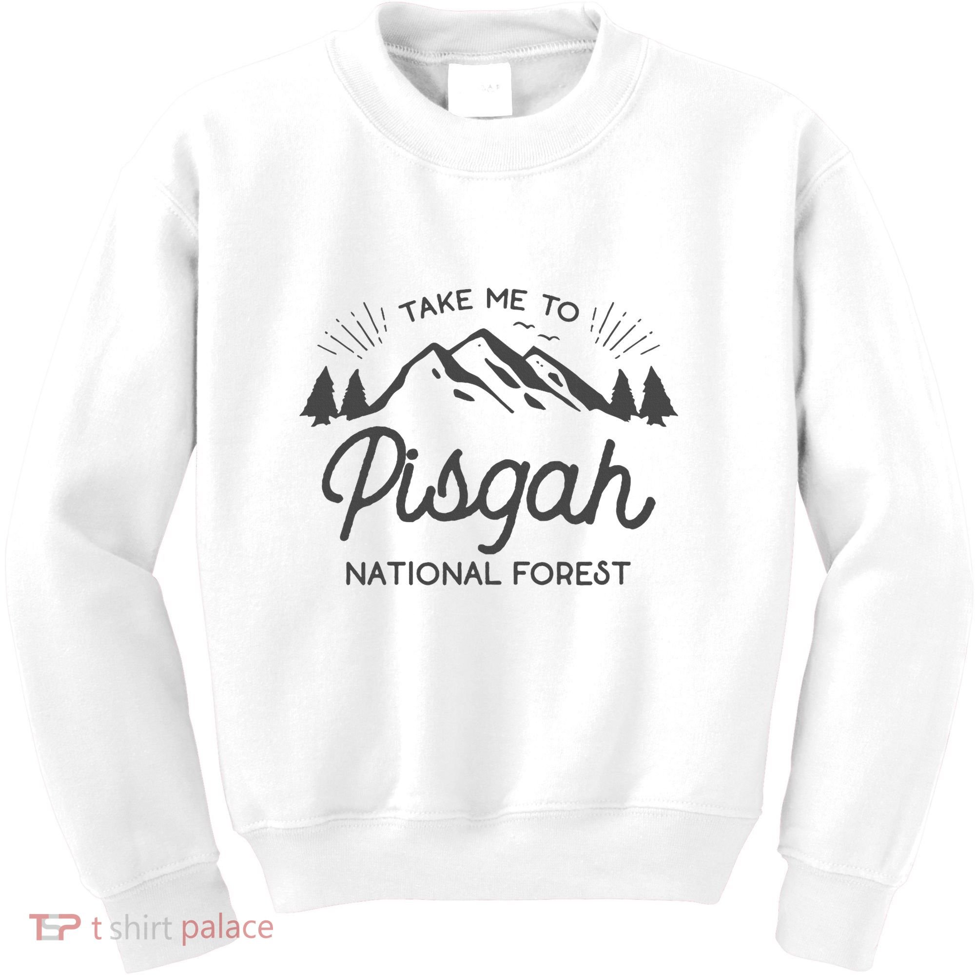 Pisgah National Forest Park North Carolina Kids Sweatshirt