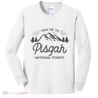 Pisgah National Forest Park North Carolina Kids Long Sleeve Shirt thumb 0