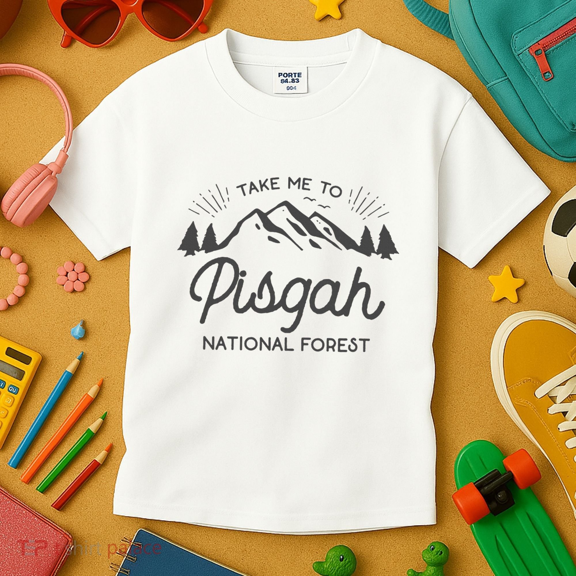 Pisgah National Forest Park North Carolina Kids T-Shirt