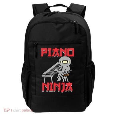 Piano Ninja Funny Keyboard Player Pianist Gift Backpack