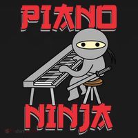 Piano Ninja Funny Keyboard Player Pianist Gift Tote Bag thumb 4