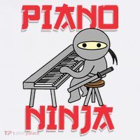 Piano Ninja Funny Keyboard Player Pianist Gift Polo thumb 3