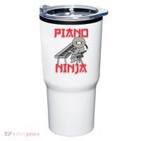 Piano Ninja Funny Keyboard Player Pianist Gift Tumbler thumb 0