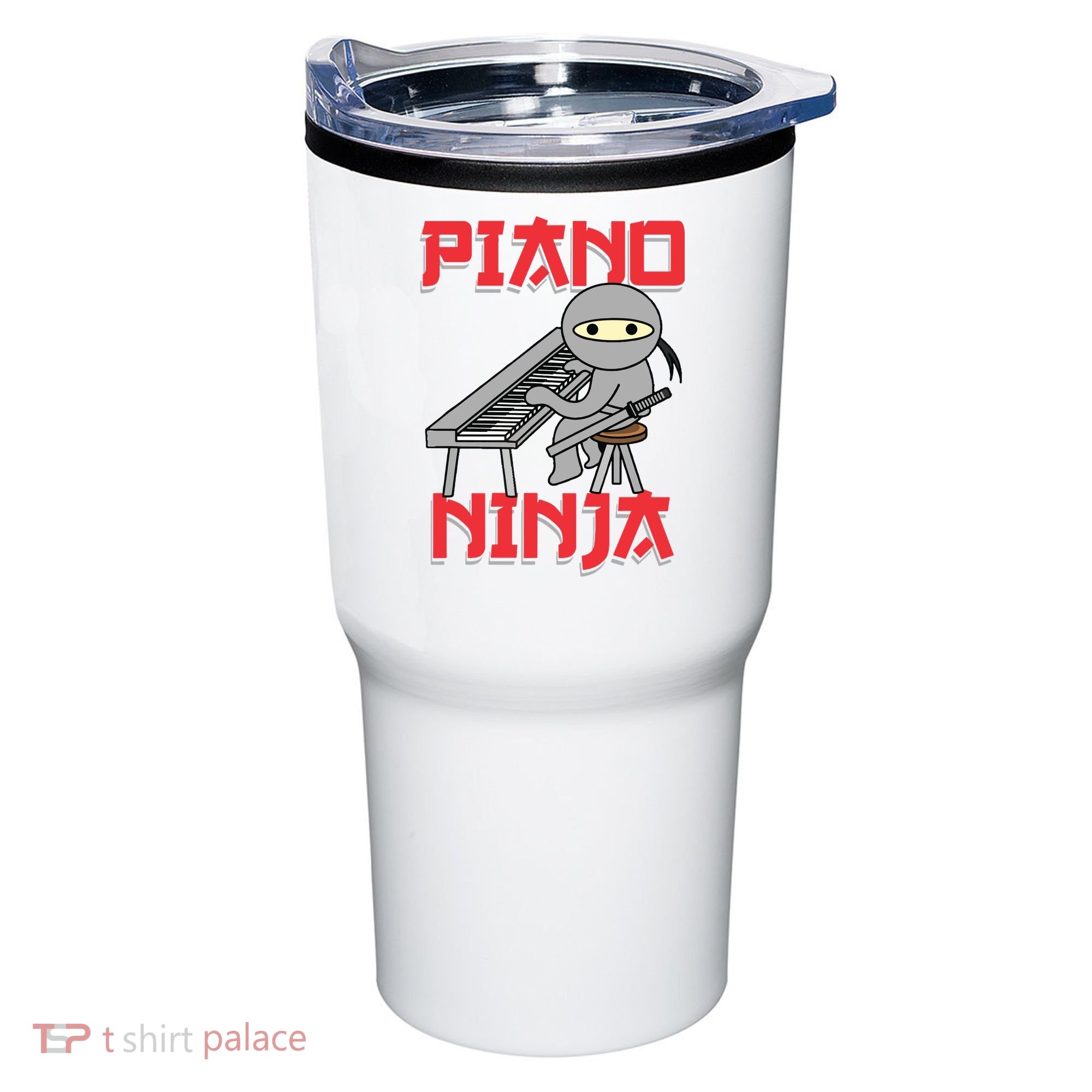 Piano Ninja Funny Keyboard Player Pianist Gift Tumbler