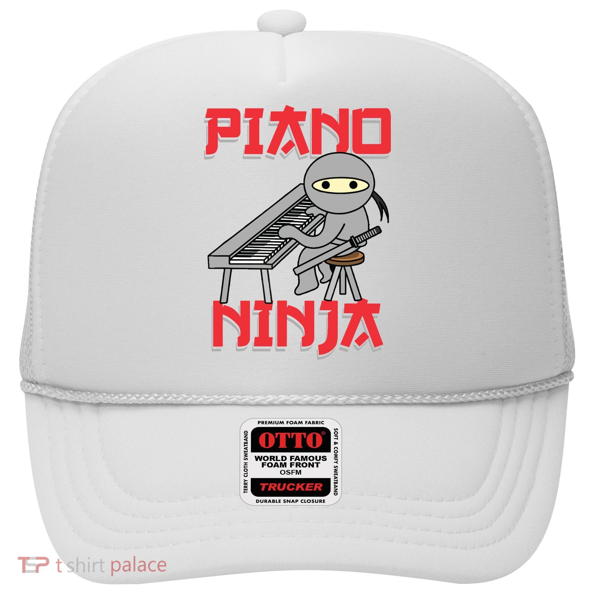 Piano Ninja Funny Keyboard Player Pianist Gift Hat