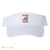 Piano Ninja Funny Keyboard Player Pianist Gift Visor thumb 0