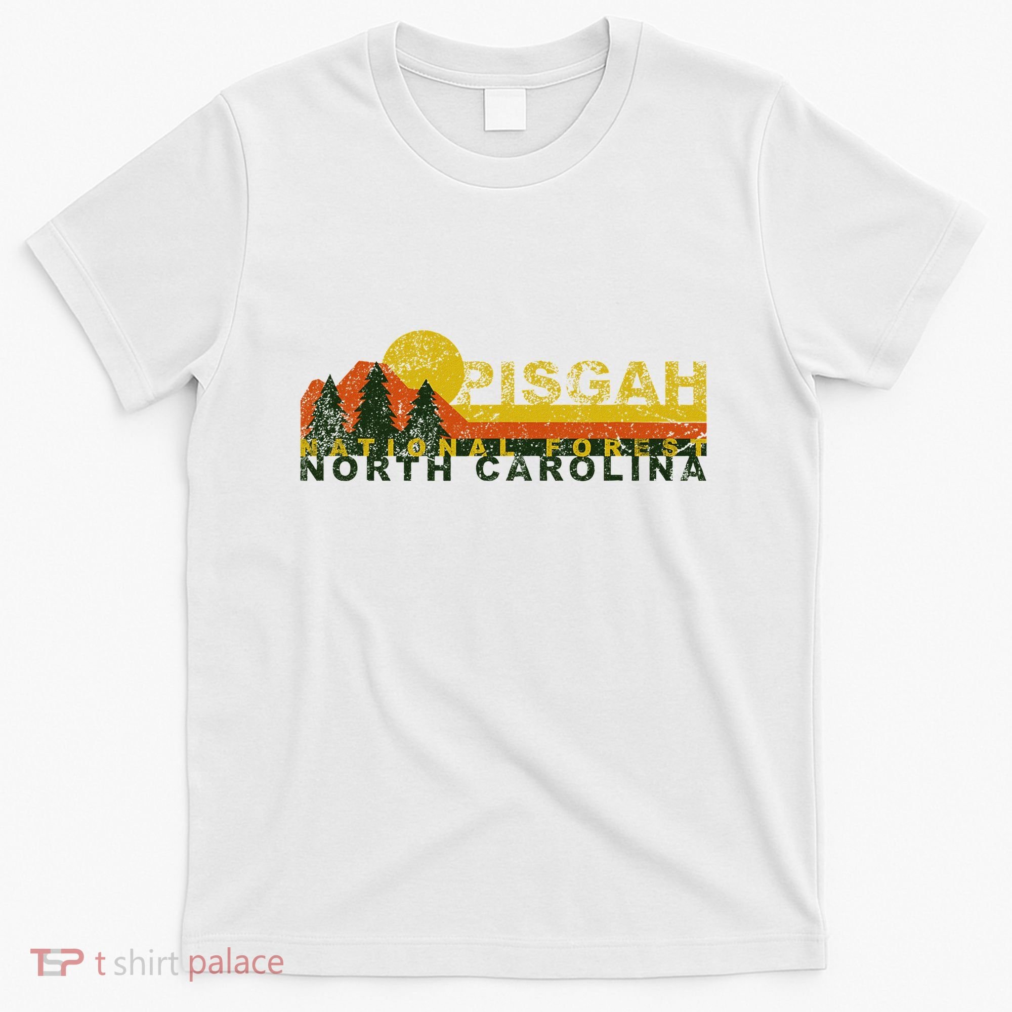 Pisgah National Forest Vintage Retro T-Shirt