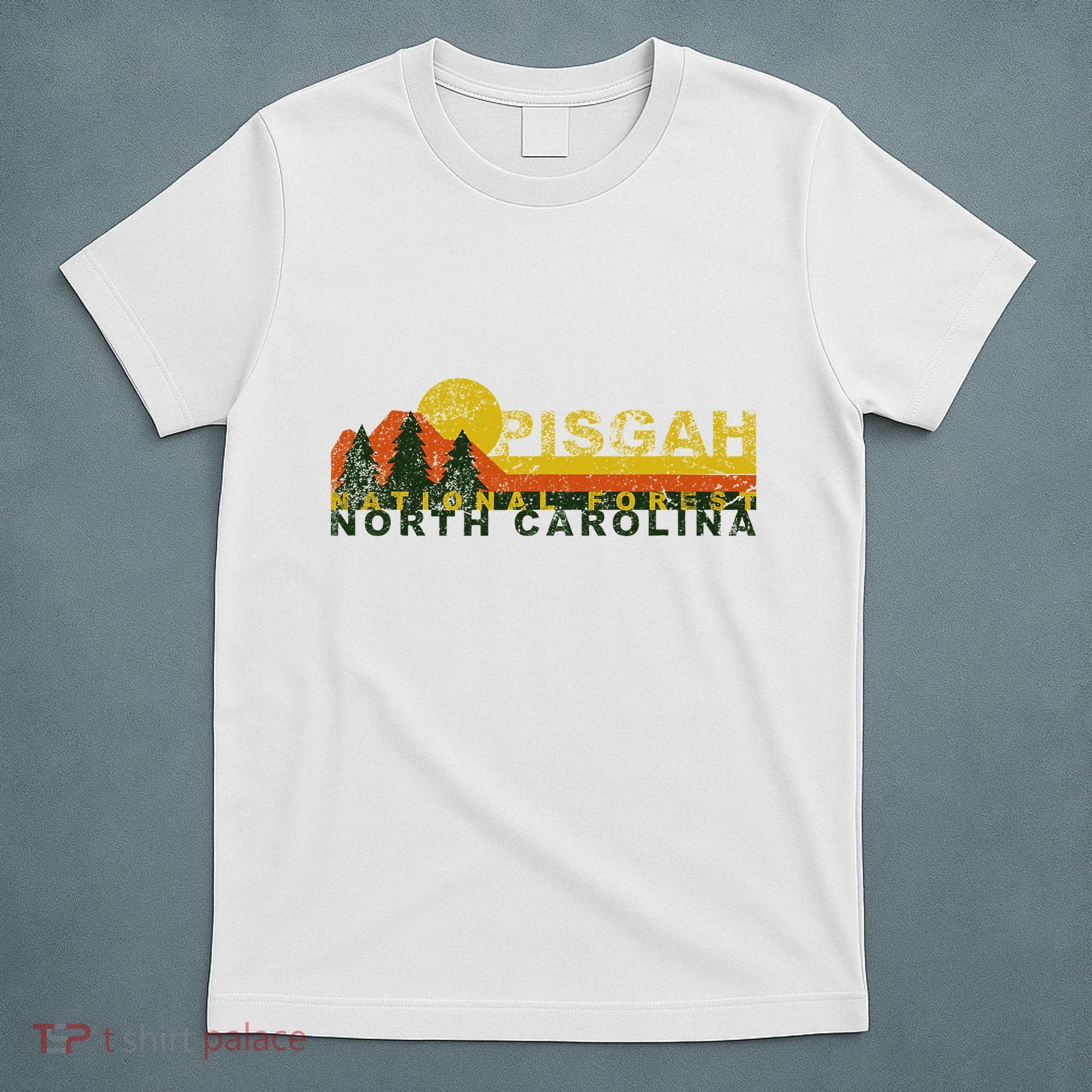 Pisgah National Forest Vintage Retro T-Shirt
