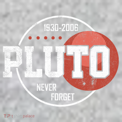 Pluto Never Forgegift Astronomy Space Nerd Pluto Great Gift The Baniff Cuffed Pom Beanie