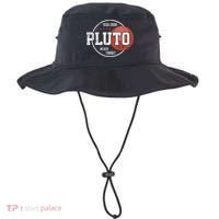 Pluto Never Forgegift Astronomy Space Nerd Pluto Great Gift Bucket Hat thumb 0