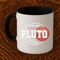 Pluto Never Forgegift Astronomy Space Nerd Pluto Great Gift Coffee Mug thumb 2