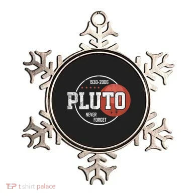 Pluto Never Forgegift Astronomy Space Nerd Pluto Great Gift Ornament