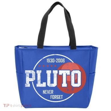 Pluto Never Forgegift Astronomy Space Nerd Pluto Great Gift Tote Bag