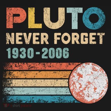 Pluto Never Forget 1930 Meaningful Gift 2006 Vintage Funny Lover Gift Ornament