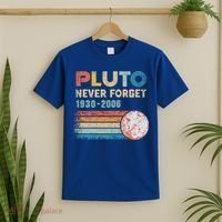 Pluto Never Forget 1930 Meaningful Gift 2006 Vintage Funny Lover Gift T-Shirt thumb 2