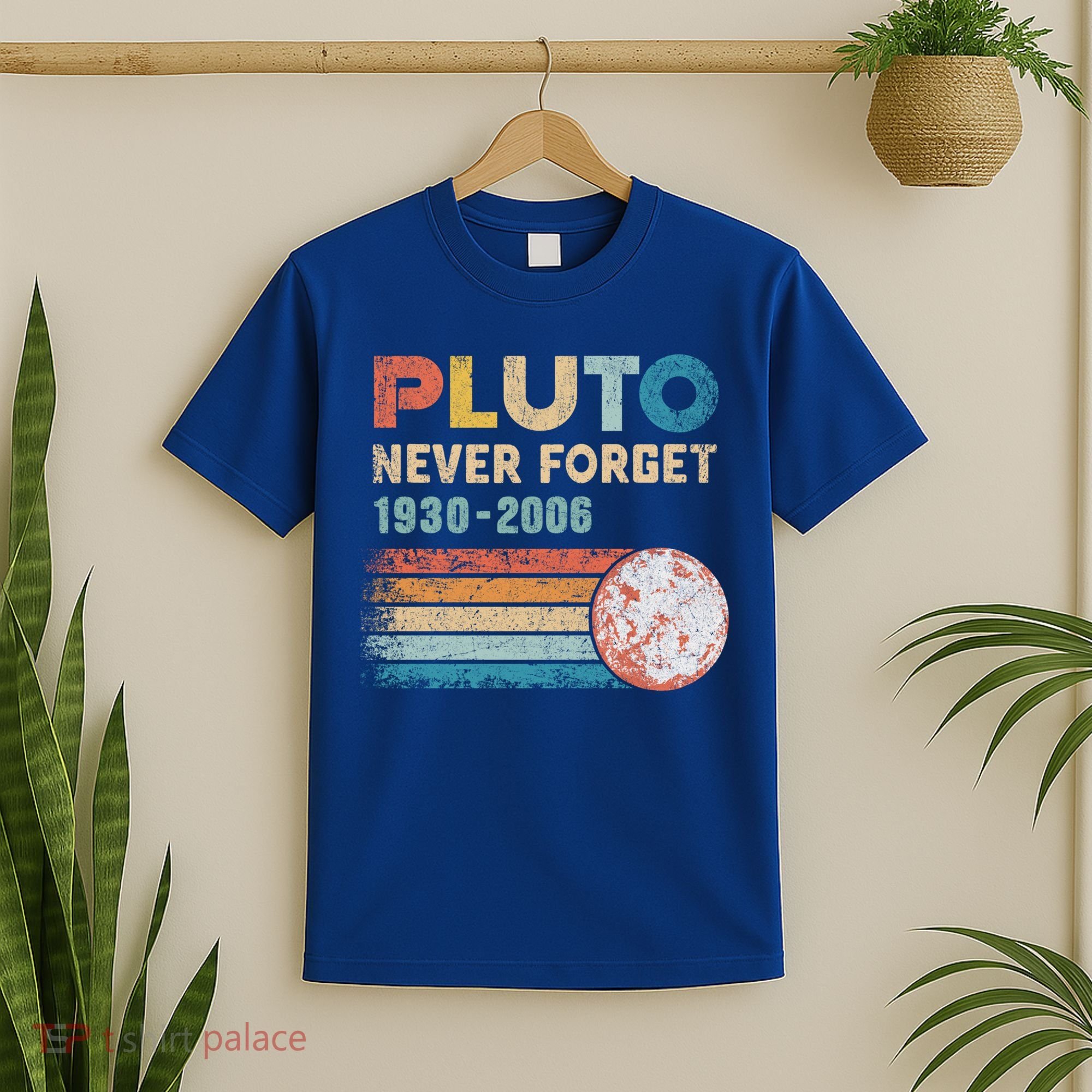 Pluto Never Forget 1930 Meaningful Gift 2006 Vintage Funny Lover Gift T-Shirt
