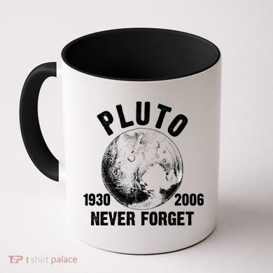 Pluto Never Forget 1930/2006 Coffee Mug