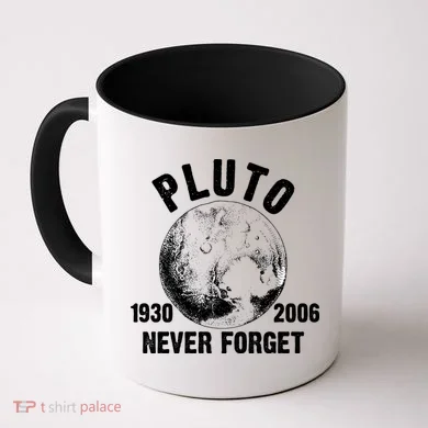 Pluto Never Forget 1930/2006 Coffee Mug