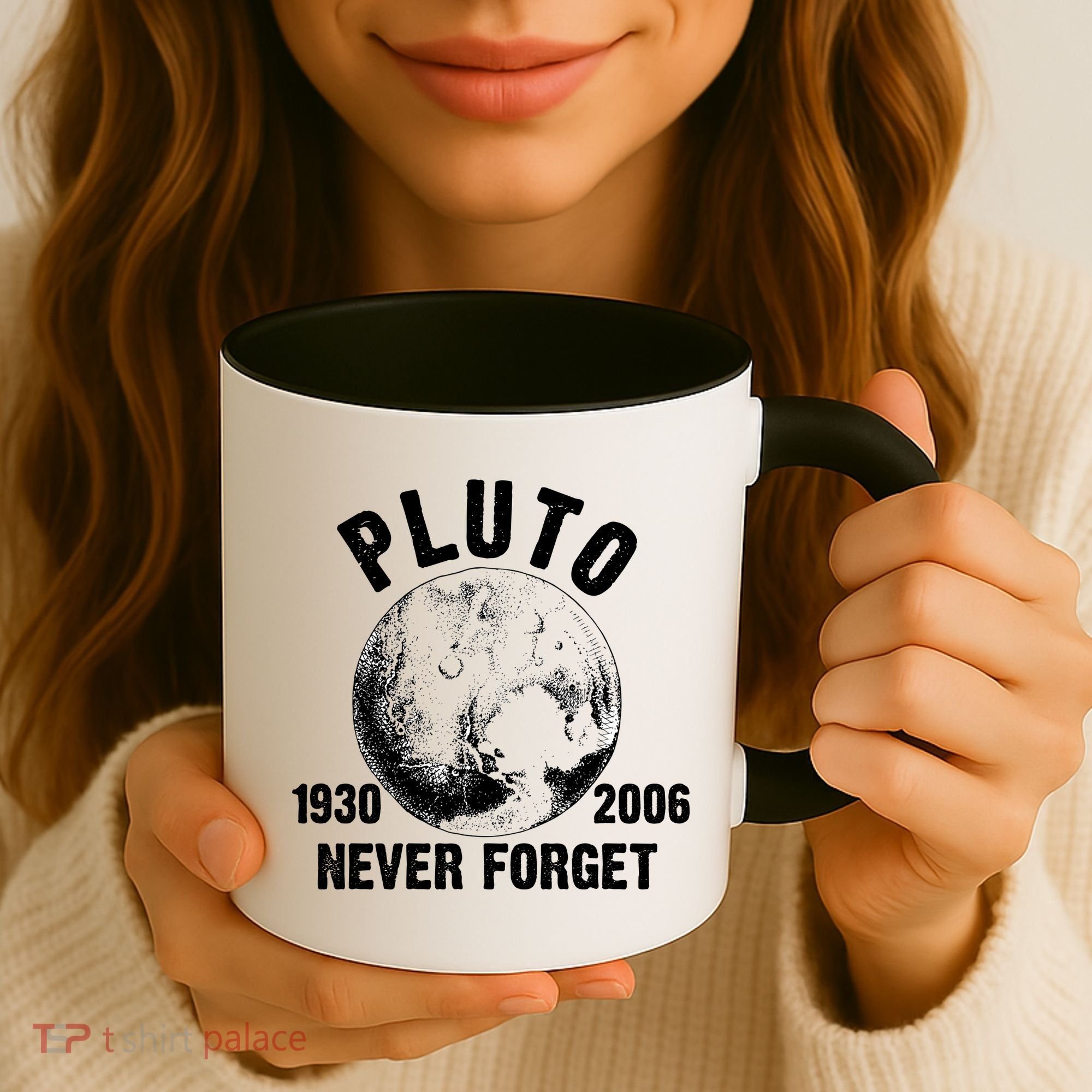 Pluto Never Forget 1930/2006 Coffee Mug