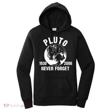 Pluto Never Forget 1930/2006 Women's Hoodie
