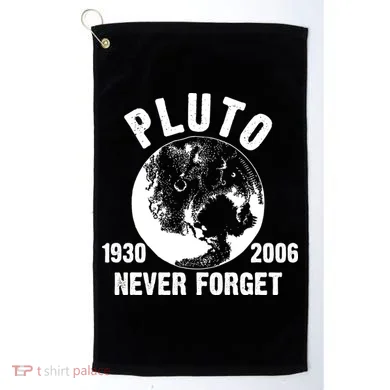 Pluto Never Forget 1930/2006 Golf Towel