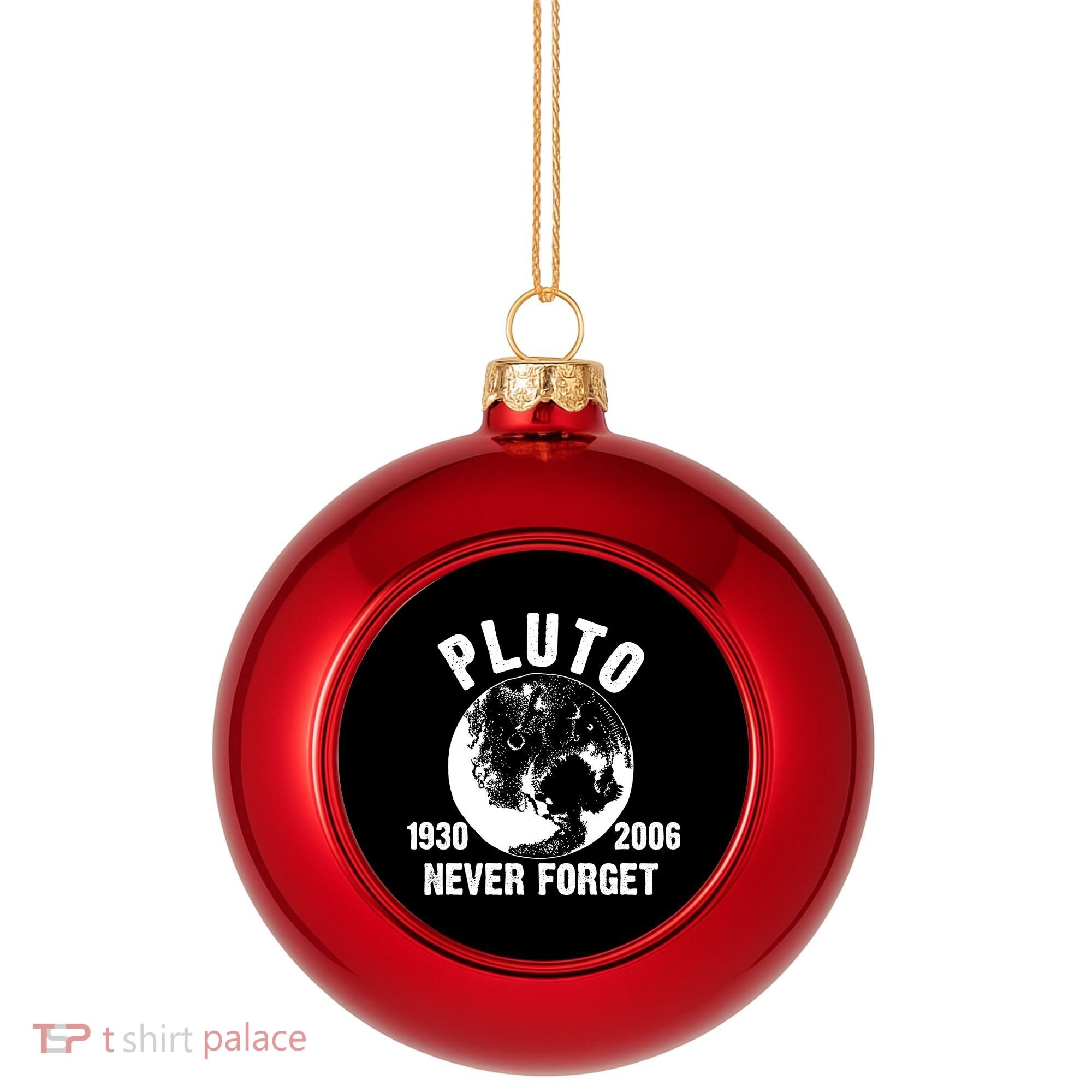 Pluto Never Forget 1930/2006 Plastic Christmas Ball Ornament