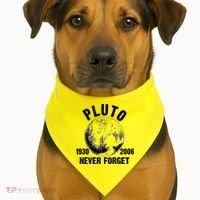 Pluto Never Forget 1930/2006 USA-Made Doggie Bandana thumb 1