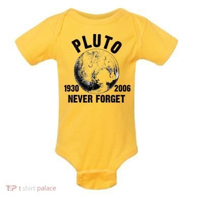 Pluto Never Forget 1930/2006 Baby Bodysuit