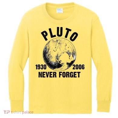 Pluto Never Forget 1930/2006 Kids Long Sleeve Shirt
