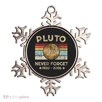 Pluto Never Forget Retro Funny Vintage Gift Ornament