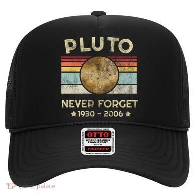 Pluto Never Forget Retro Funny Vintage Gift Hat