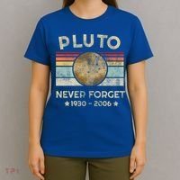 Pluto Never Forget Retro Funny Vintage Gift T-Shirt thumb 4
