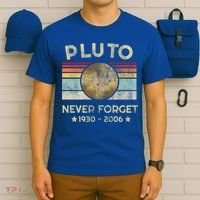 Pluto Never Forget Retro Funny Vintage Gift T-Shirt thumb 6