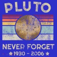 Pluto Never Forget Retro Funny Vintage Gift T-Shirt thumb 7