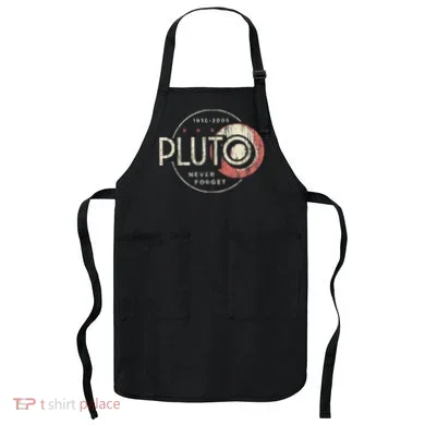 Pluto Never Forget Funny Pluto Pluto Lover Pluto Apron