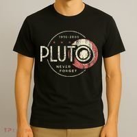 Pluto Never Forget Funny Pluto Pluto Lover Pluto T-Shirt thumb 3