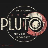 Pluto Never Forget Funny Pluto Pluto Lover Pluto T-Shirt thumb 7
