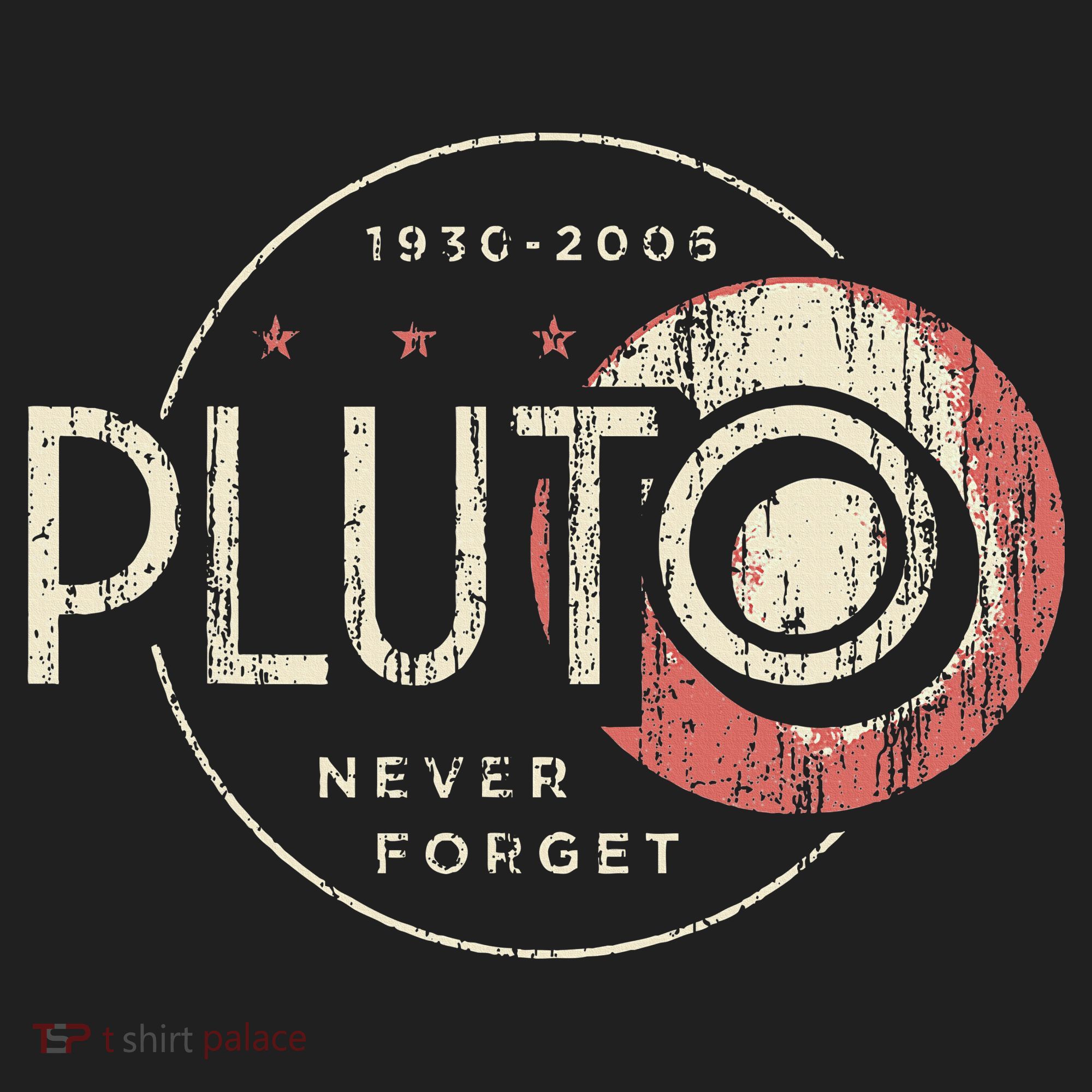 Pluto Never Forget Funny Pluto Pluto Lover Pluto Crop Fleece Hoodie