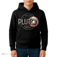 Pluto Never Forget Funny Pluto Pluto Lover Pluto Kids Hoodie thumb 4