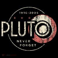 Pluto Never Forget Funny Pluto Pluto Lover Pluto Kids Long Sleeve Shirt thumb 2