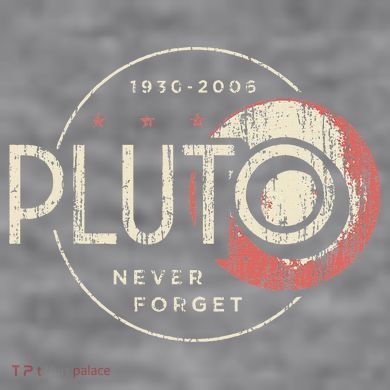 Pluto Never Forget Funny Pluto Pluto Lover Pluto Women's Racerback Cropped Tank