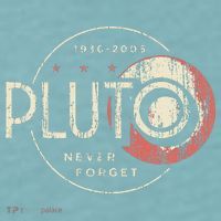 Pluto Never Forget Funny Pluto Pluto Lover Pluto Sueded Cloud Jersey T-Shirt thumb 2