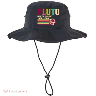Pluto Never Forget 19302006 Solar System Planet Bucket Hat