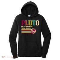 Pluto Never Forget 19302006 Solar System Planet Women's Hoodie thumb 0